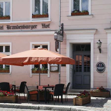 Stadthotel Brandenburger Hof Neuruppin Exterior foto