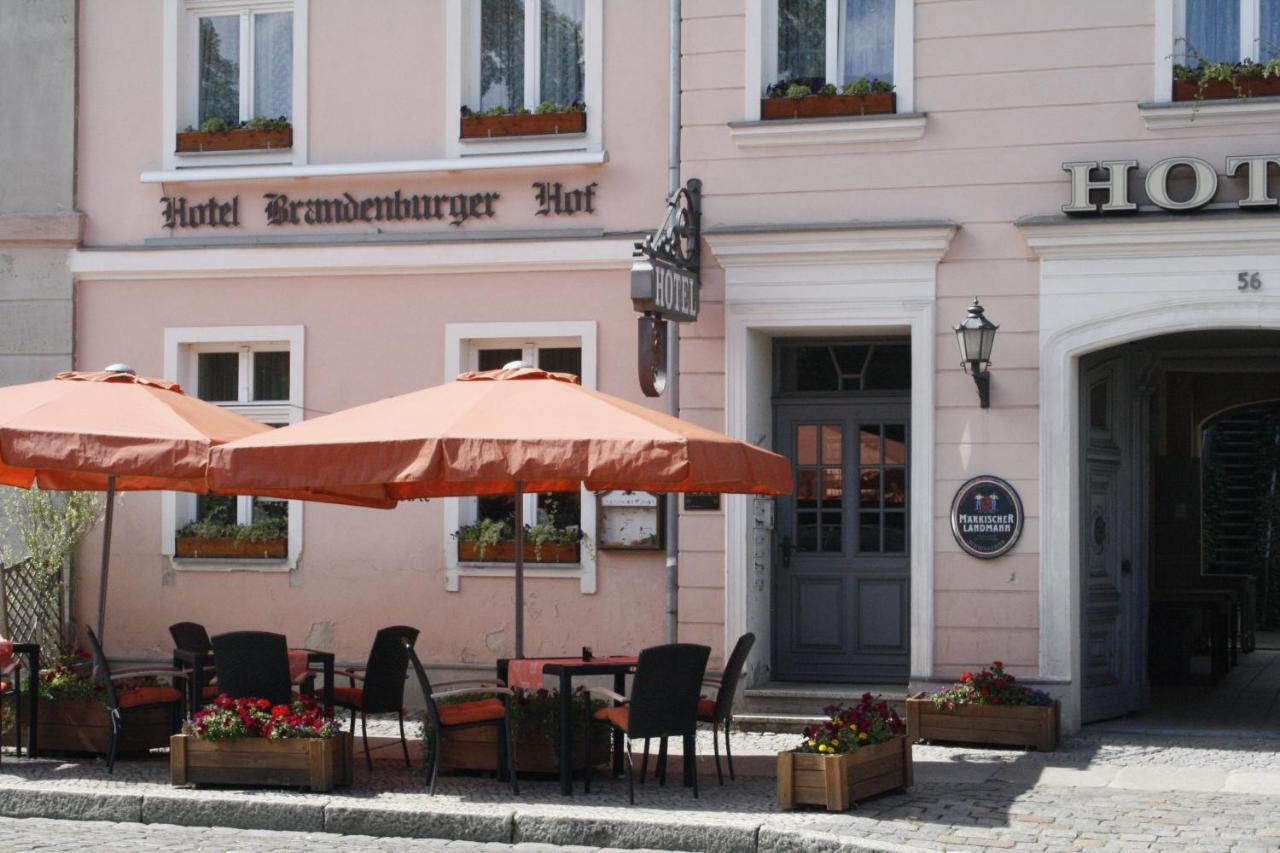 Stadthotel Brandenburger Hof Neuruppin Exterior foto