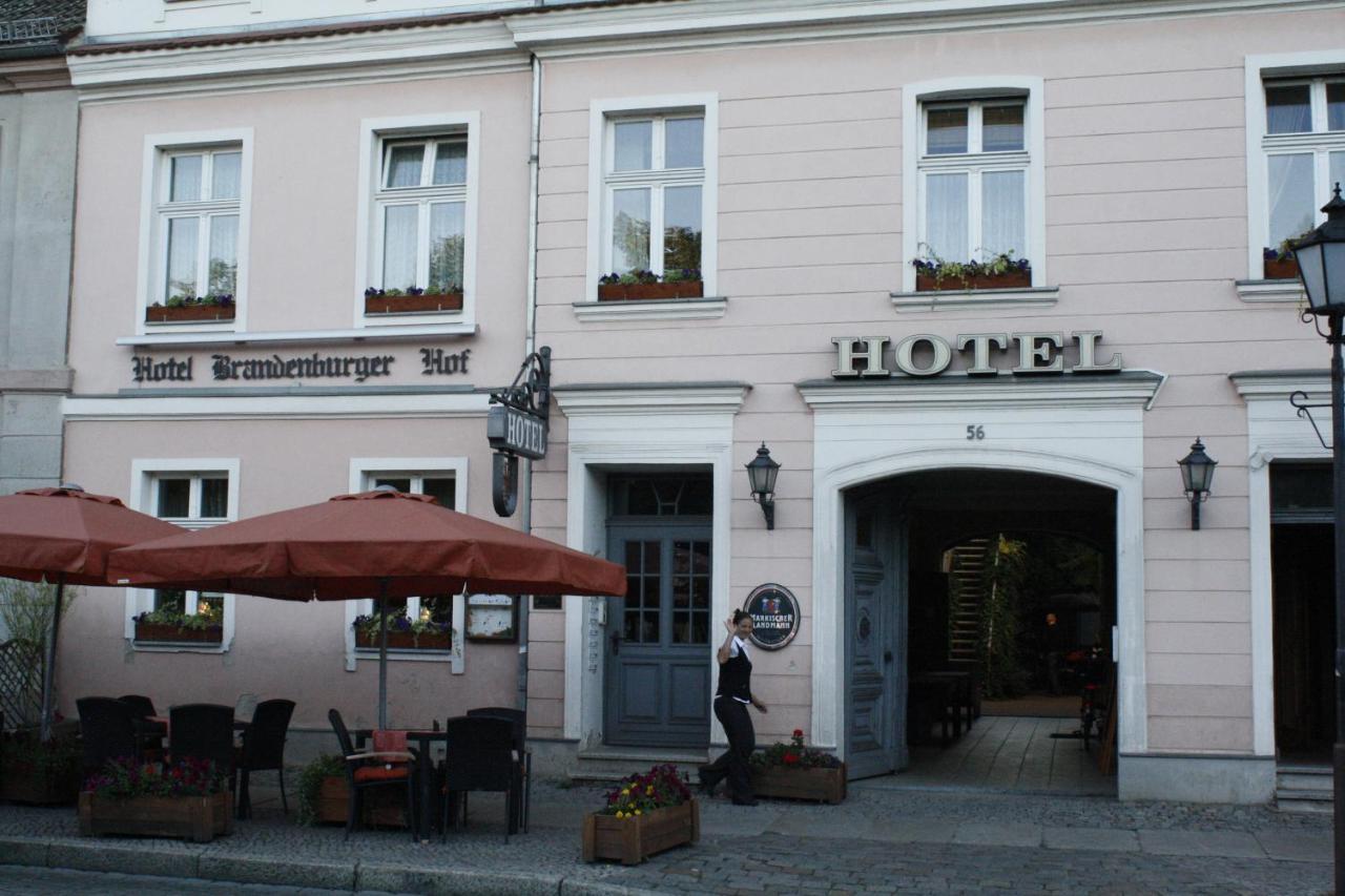 Stadthotel Brandenburger Hof Neuruppin Exterior foto